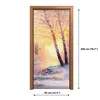Türposter 90x200 cm Türaufkleber Türtapete Türfolie Produktbild-Vorschau 2