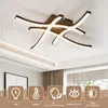 ZMH Plafoniere Camera da letto LED Nero 24W Luce soggiorno Anteprima dell’immagine prodotto 2
