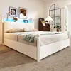Flieks Jugendbett Metallbett 140x190cm mit 3 Schubladen, Produktbild-Vorschau 4