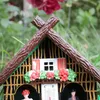 Wetterhaus Thermometer Schwarzwald 02 Dach grün mit Reh Produktbild-Vorschau 9