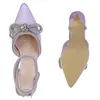 VAN HILL Damen Slingpumps Pumps Spitze Schleifen Party Produktbild-Vorschau 3