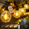 SALCAR Solar Lichterkette Außen, 23M LED Lichterkette Produktbild-Vorschau 1