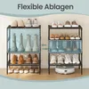 SONGMICS Schuhregal, 4 Ebenen, Schuhablage schmal, Produktbild-Vorschau 14