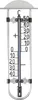 49cm Außenthermometer mit Alurahmen und Gartenthermometer Produktbild-Vorschau 5