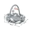 Sevibaby Babynest Babyzubehör 3-in-1 Geflochten Grau 521-13 Produktbild-Vorschau 2