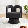 Sweiko 360 Grad drehbare Kuschelfass-Akzentstühle, runde Produktbild-Vorschau 2
