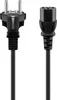 Goobay 68605 Cavo di collegamento IEC, 1,5 m, nero, 1,5 m - Anteprima dell’immagine prodotto 11