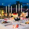 Led stabkerzen mit Fernbedienung 6 pcs Flammenlose Kerzen Produktbild-Vorschau 10