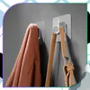 Crochets muraux autocollants transparents 6,5 × 6,5 cm – Voir les images du produit 6