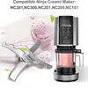 Ersatz-Paddelblatt aus Edelstahl für Ninja Creami NC300 & Produktbild-Vorschau 2