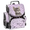 PASO Schulranzen für Mädchen mit Katzenmotiv Produktbild-Vorschau 2