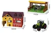 VELKÁ FARMA SADA Stodola Statek Traktor Figurky Zvířata Náhled obrázku produktu 2