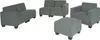 Modular Sofa-System Ensemble de canapés Lyon 3-1-1-1, Voir les images du produit 3