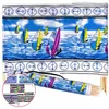 Textom Strandwindschutz 8m Windschutz Strand Paravent 80 cm Produktbild-Vorschau 1