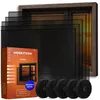Netsa | 5er Set Fenster Moskitonetz 150x180 cm Schwarz – Produktbild-Vorschau 1