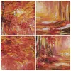 Bild auf Leinwand - Leinwandbild - Einteilig - Herbst Wald Produktbild-Vorschau 8