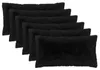 Cuscini decorativi vidaXL, confezione da 6, colore nero, Anteprima dell’immagine prodotto 1
