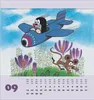 Der kleine Maulwurf Kalender 2027, 16x17 cm, mit Produktbild-Vorschau 6