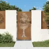 vidaXL Gartentor 85x175 cm Cortenstahl Baum-Design Produktbild-Vorschau 2