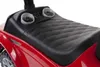 Close-up of the seat and dashboard of a red toy car. Produktbild-Vorschau