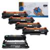 4x Kompatibler Toner TN2420 + 1x Trommel DR2400 für Brother Produktbild-Vorschau 1