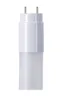A close-up studio shot of a white LED tube light. Produktbild-Vorschau