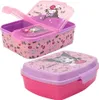 Kuromi Hello Kitty 2 tlg. Lunch Set Brotdose mit 3 Kammern Produktbild-Vorschau 1
