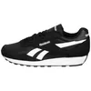 A side view of a black Reebok sneaker with white accents. Produktbild-Vorschau