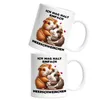 Ich mag halt einfach Meerschweinchen Tasse Weiß Produktbild-Vorschau 2