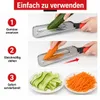 Edelstahl Gemüseschneider mit Doppelklinge, ideal für Kohl, Produktbild-Vorschau 3