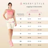 Merry Style Damen Kurze Leggings aus Baumwolle 2 Pack Produktbild-Vorschau 4