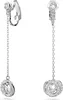 Swarovski Ohrschmuck Uni Generation Ohrclips Lang Weiß Produktbild-Vorschau 2