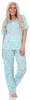 Damen Pyjama zweiteiliger Schlafanzug Pyjama-Set,  Produktbild-Vorschau 2