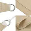 Tenda da sole in tessuto Oxford rettangolare 2,5x4 m Beige Anteprima dell’immagine prodotto 12