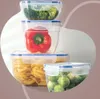 LS-LebenStil 3-fach Frischhaltedosen Clip & Lock Rechteck Produktbild-Vorschau 5
