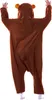 Costume da orso tuta marrone per adulti Anteprima dell’immagine prodotto 2