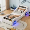 A child's bedroom with a car-shaped bed. Náhľad obrázku produktu