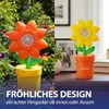 Seifenblasen Blumentopf gelb orange 13,5x31x15cm Kunststoff Produktbild-Vorschau 5
