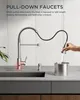 LED Infrarot Sensor Wasserhahn Küche Mit Ausziehbare Brause Produktbild-Vorschau 6