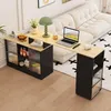 A modern living room with a couch, rug, and a multi-functional bar table/desk. Produktbild-Vorschau
