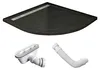 Duschspa 80x80x3cm Viertelkreis Duschwanne mit Produktbild-Vorschau 1