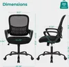 Chaise de bureau Sweiko avec repose-pieds réglable,Grand Voir les images du produit 4