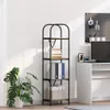 vidaXL Bücherregal 4 Ebenen 40 x 30 x 146 cm Holzwerkstoff Produktbild-Vorschau 2