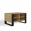 Table basse LAUREN 6 - chêne artisanal / noir Voir les images du produit 10