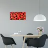 Wanduhr aus Glas – 60x30 cm - Glasbild - Glasuhr - Produktbild-Vorschau 3
