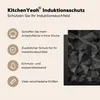 KitchenYeah© Herdabdeckplatte Schwarz - Mosaik - Abstrakt - Produktbild-Vorschau 6
