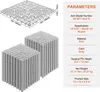 SucceBuy Modulárny blokovací vankúš, 55-balenie 30 x 30 cm Náhľad obrázku produktu 7