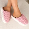 Damen Hausschuhe Gefüttert Slippers Isoliert Slin On Produktbild-Vorschau 7