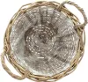 Pflanzkorb "Rattan" groß, Ø 40x30 cm Blumentopf, Produktbild-Vorschau 3