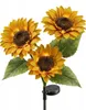 2x Solar LED Sonnenblumen Gartenleuchte Außen Steckleuchte Produktbild-Vorschau 10